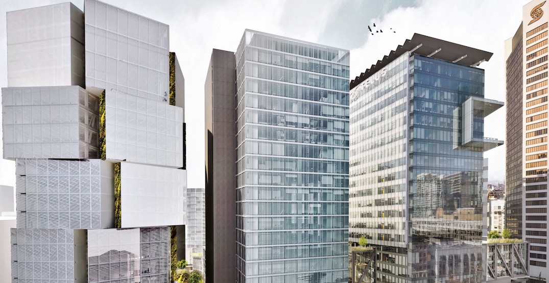 New 23-storey office tower proposed for downtown Vancouver (RENDERINGS)