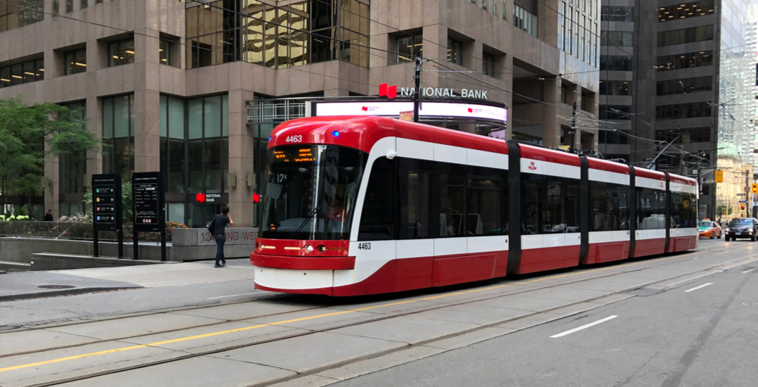 Man suffering head injuries after being struck by vehicle upon exiting TTC streetcar