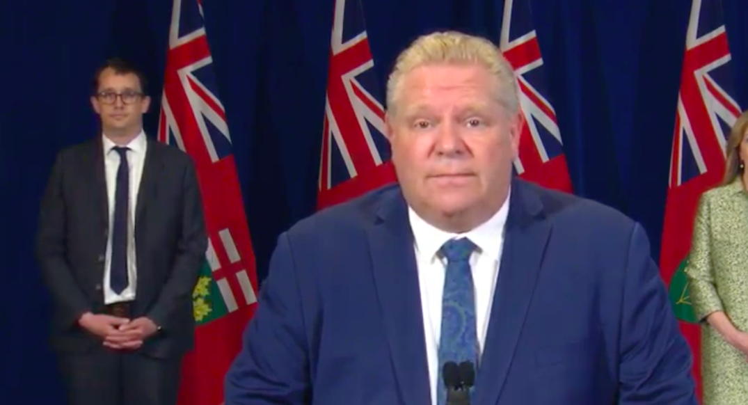 "Curve is flattening" as Ontario releases reopening guidelines for over 60 sectors: Ford