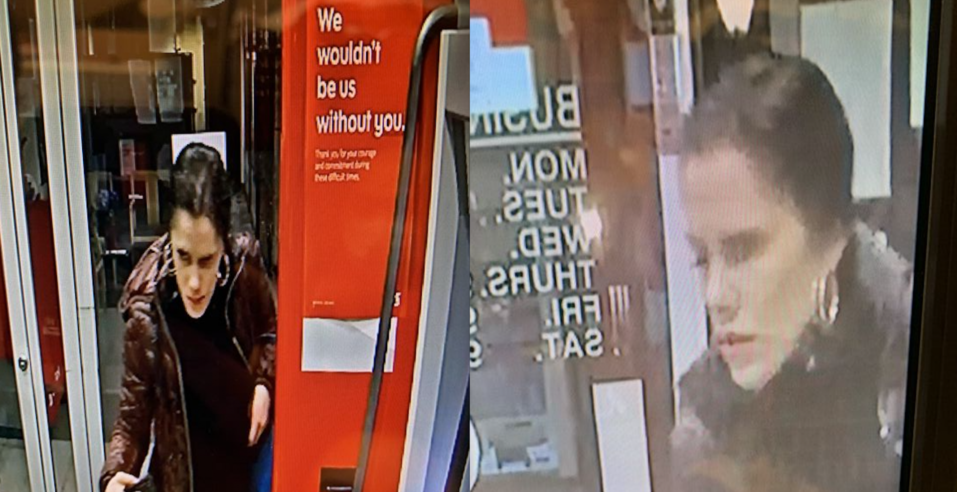 Woman wanted for allegedly spitting, coughing on ATM: police