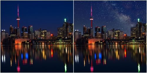 What Cities Would Look Like if Lit Only by the Stars