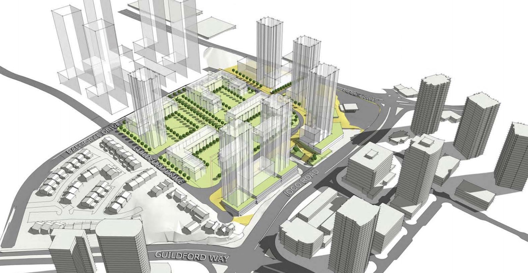 2,800 homes proposed next to SkyTrain's Inlet Centre Station
