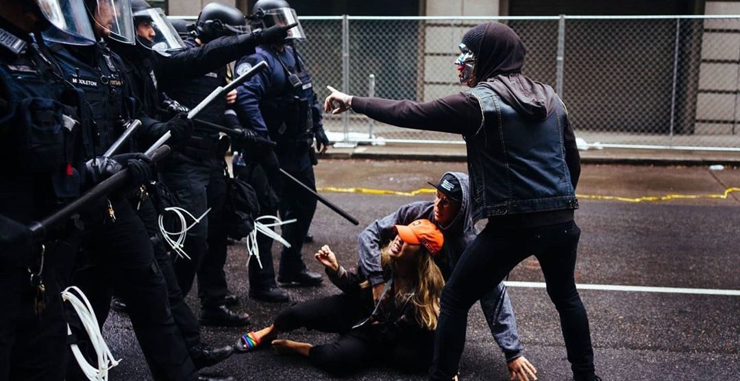 Protesters gather in Portland streets over George Floyd's death (PHOTOS)