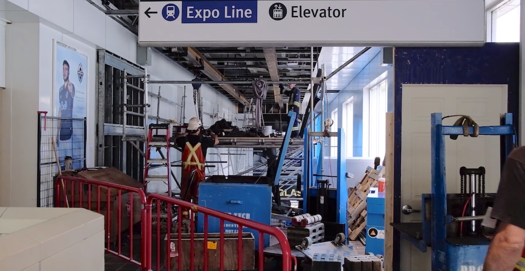 Main entrance for Waterfront Station's Expo Line to close for three-week renovation