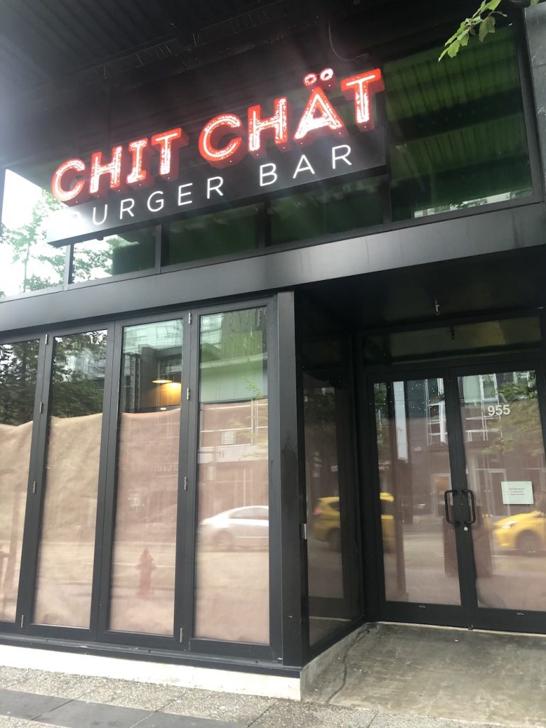 New joint &quot;Chit Chat Burger Bar&quot; opening soon on the Granville Strip