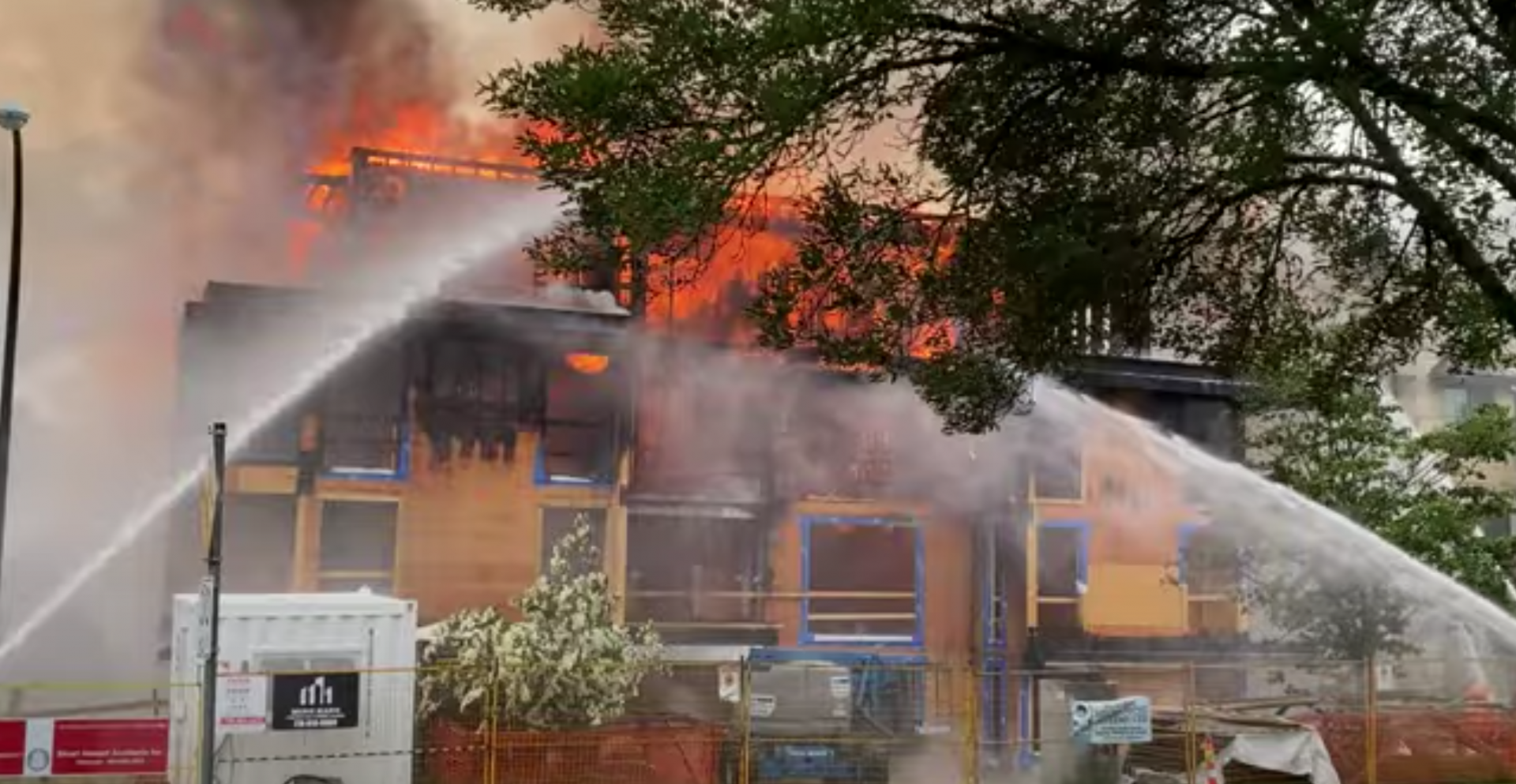 Crews battle two back-to-back fires in South Vancouver (VIDEO)