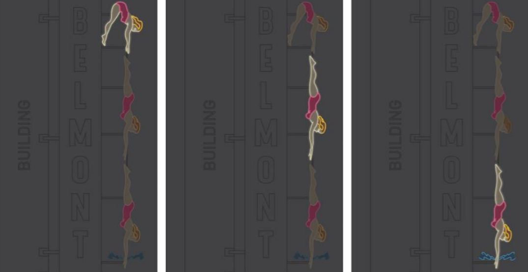 City Council rejects animated "diving girls" neon sign for Hotel Belmont
