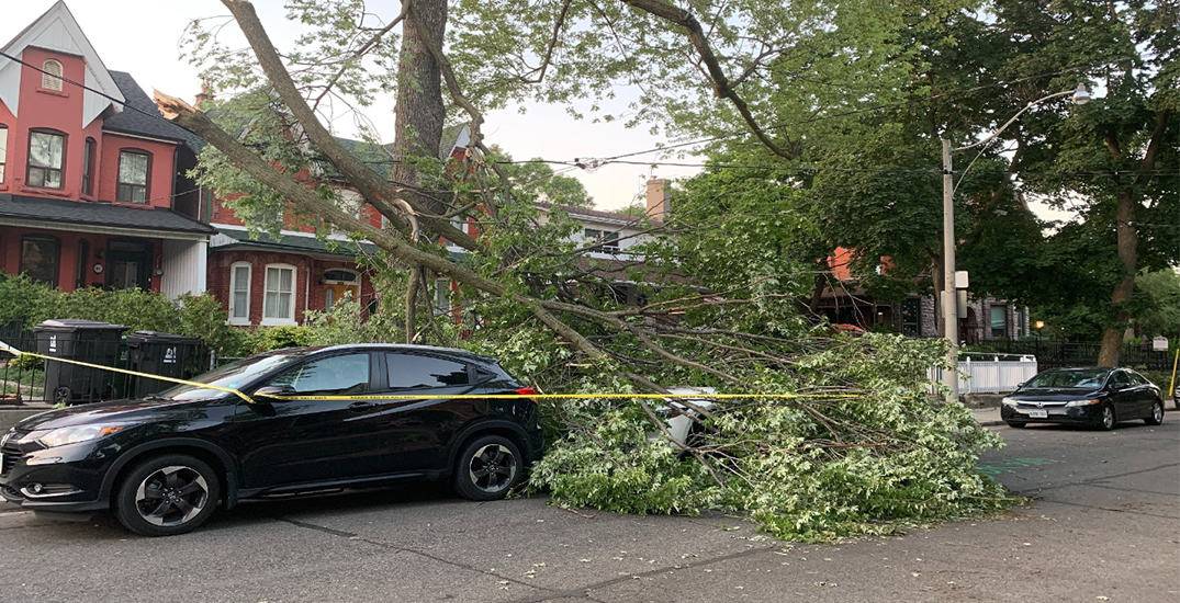 Toronto storm leaves thousands of residents without power
