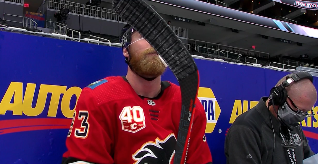 Third period penalties cost Flames as Jets even series