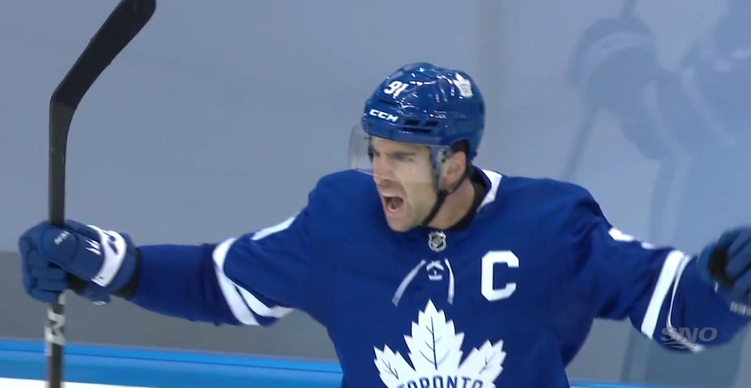 Matthews and Tavares lead Leafs to first win of the series in Game 2