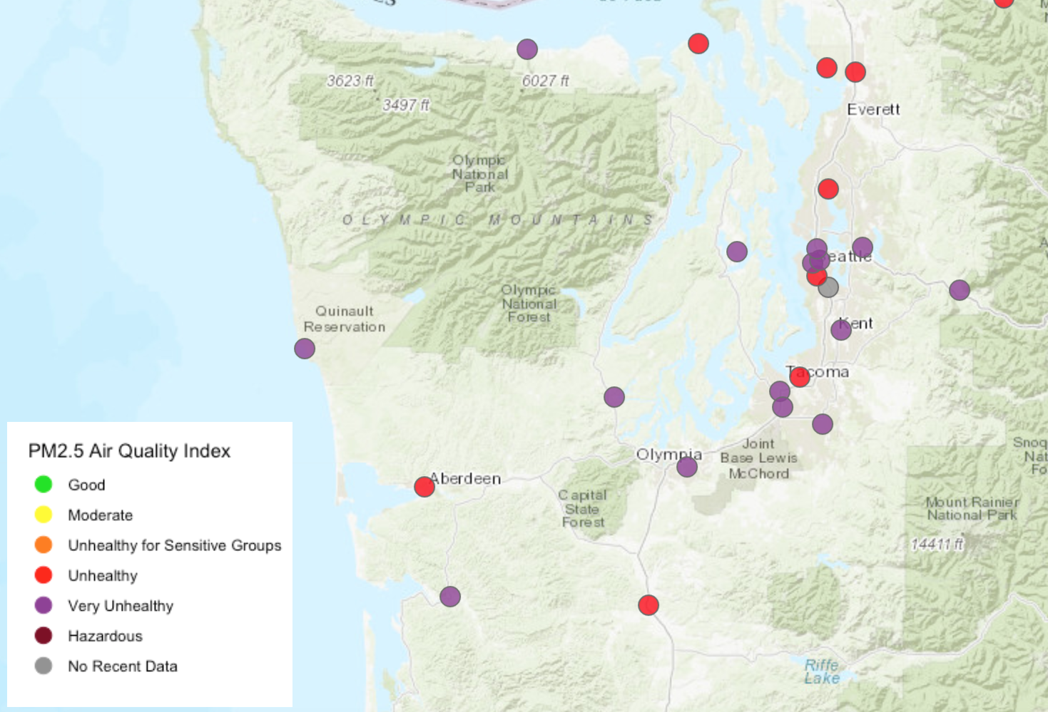 washington air quality