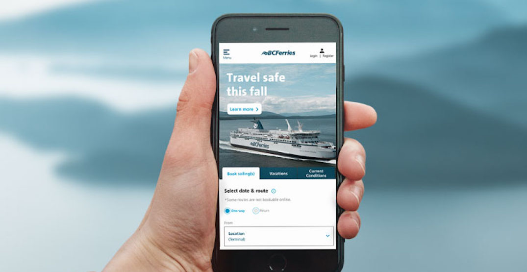 BC Ferries launches new mobile-friendly website