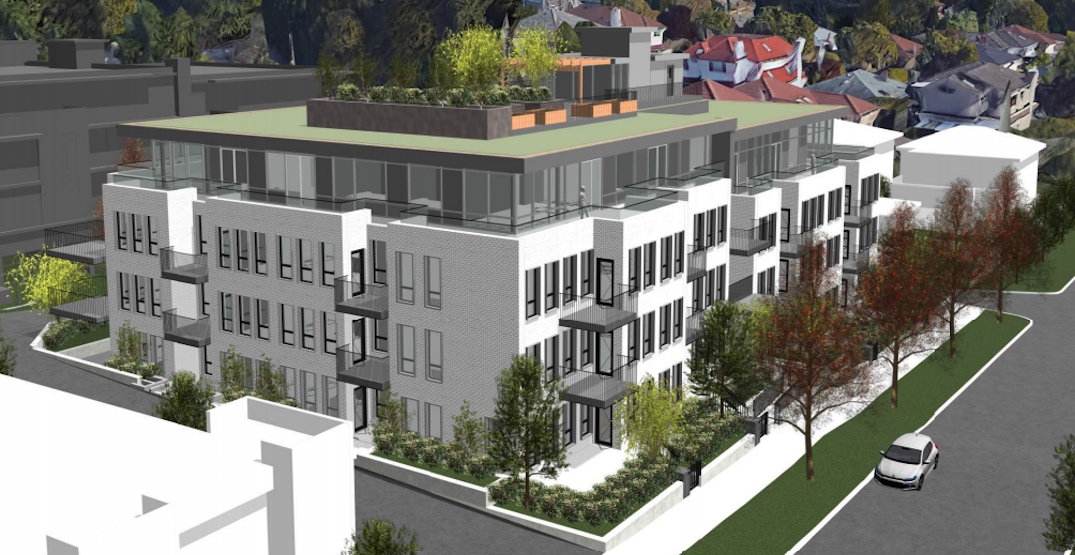 Four-storey residential building proposed near SkyTrain's Marine Drive Station