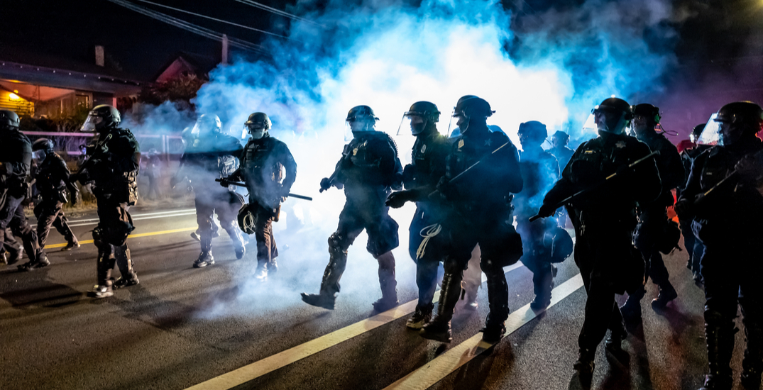 Portland gathering declared a riot after multiple arrests