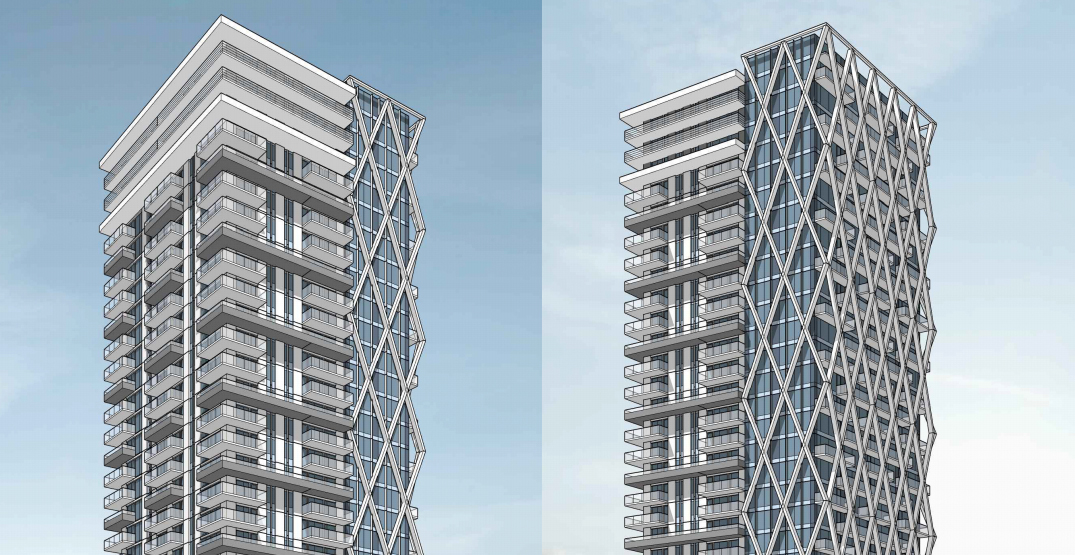 New condo tower with Vancouver Public Library proposed at Joyce-Collingwood Station
