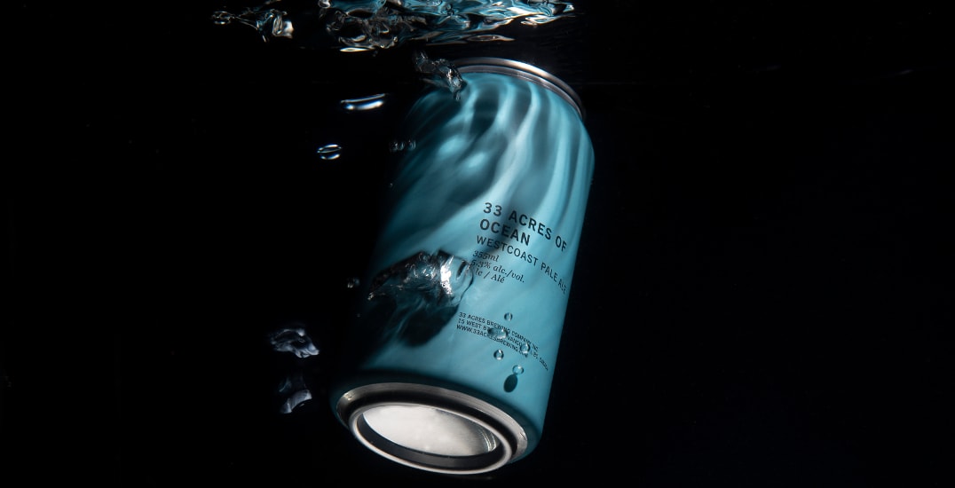 You can now get 33 Acres of Ocean in cans