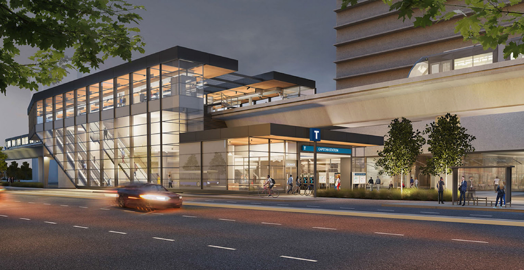 This is the proposed design of the Canada Line's new Capstan Station (RENDERINGS)