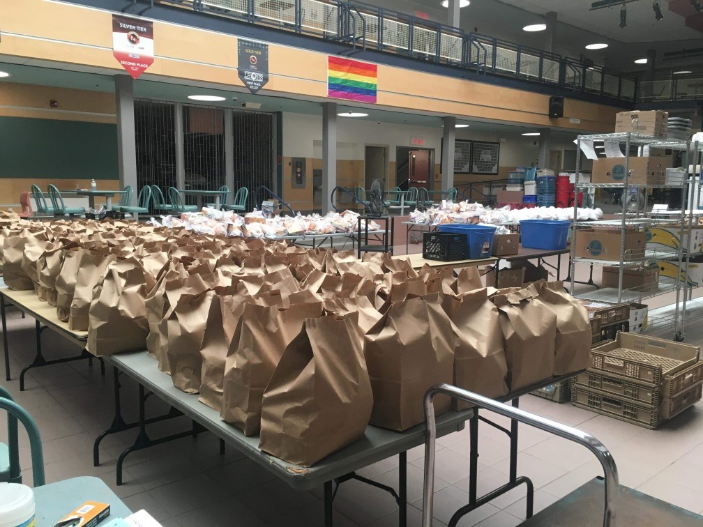 Pantry Delivery Program brown bags