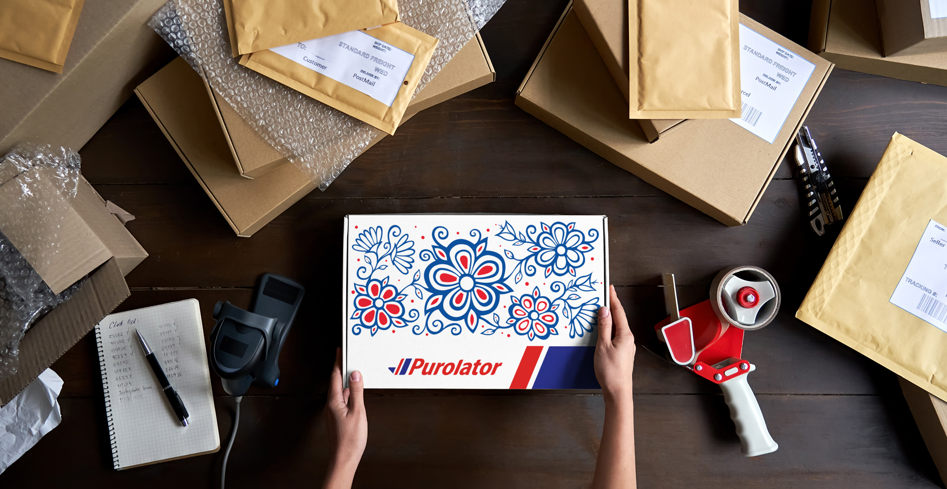 Ship your gifts in style with these local artist–designed boxes