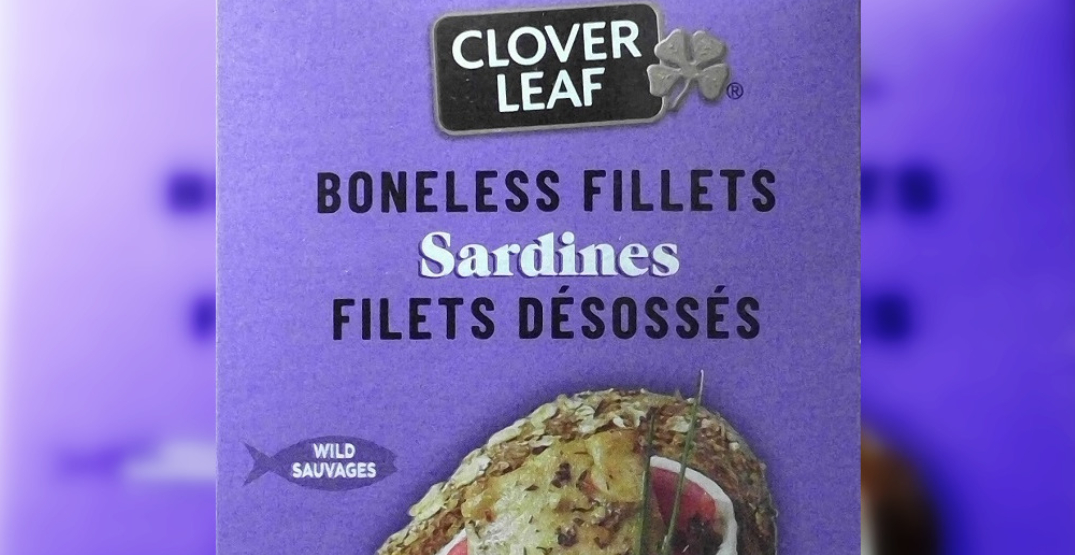 Clover Leaf brand sardines recalled because they may cause botulism