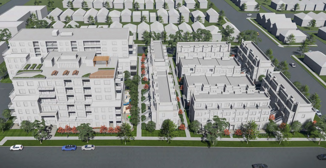 241 new homes proposed in city block-sized redevelopment in Vancouver Westside