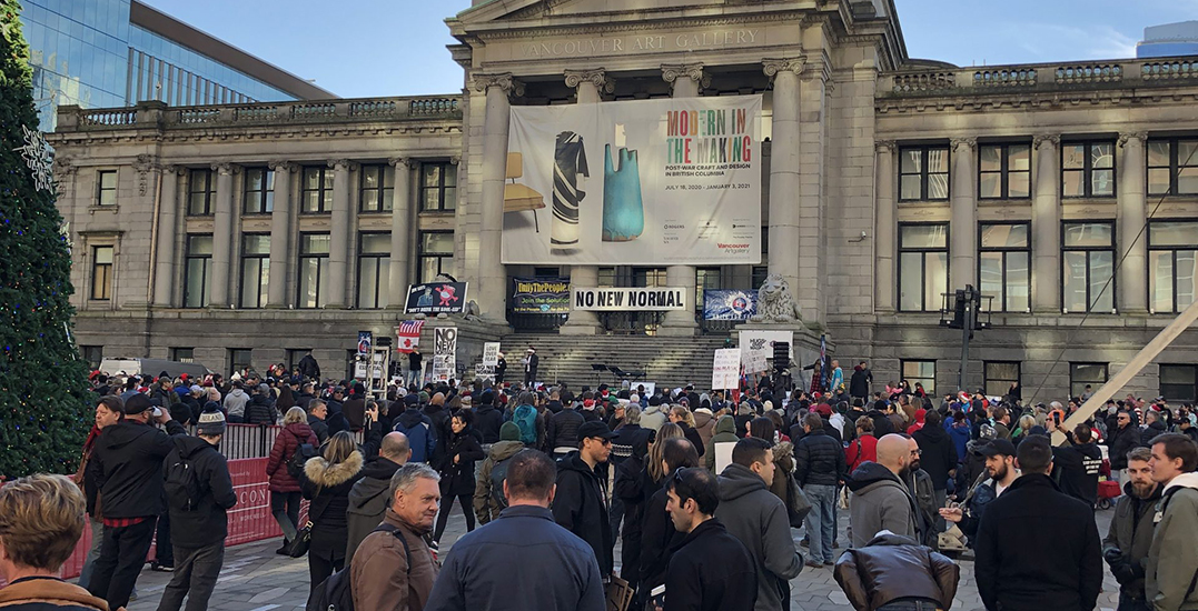 Open letter calls on VPD to take further action ahead of weekend anti-mask rally