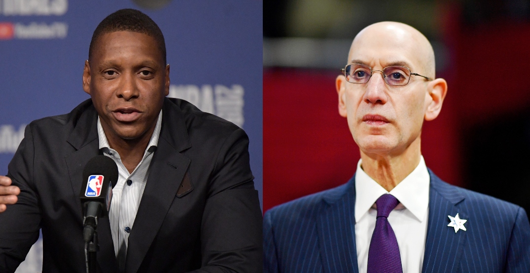 NBA Commissioner Adam Silver apologizes to Raptors President Masai Ujiri