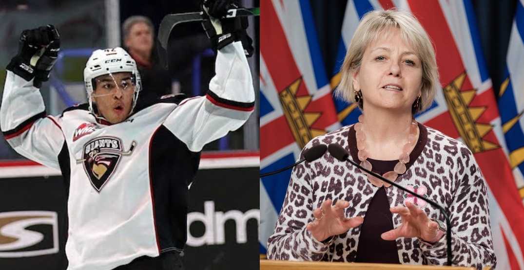 Dr. Bonnie Henry says WHL can resume play in two BC cities