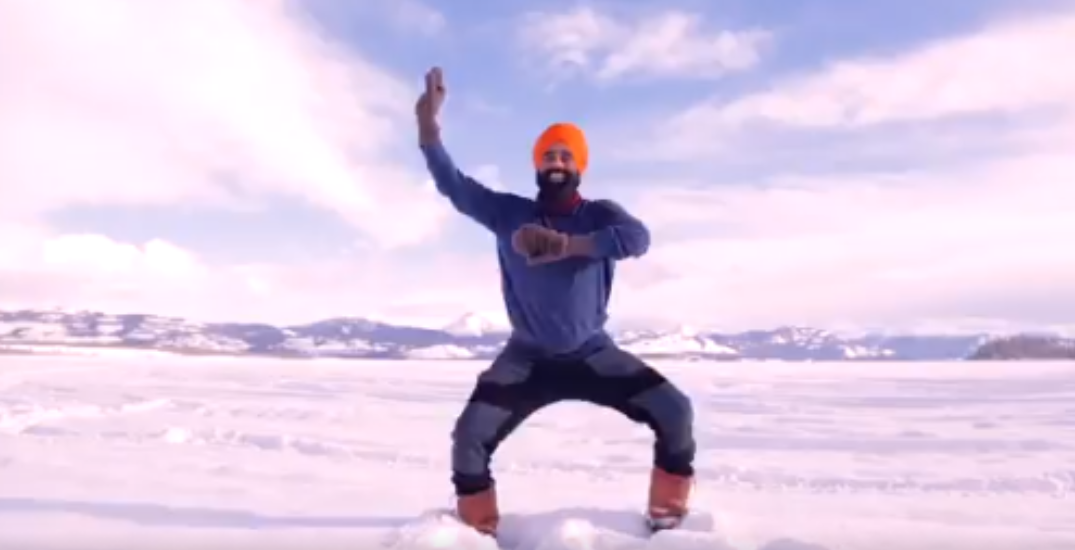 Yukon man dances Bhangra on frozen lake after getting COVID-19 vaccine (VIDEO)
