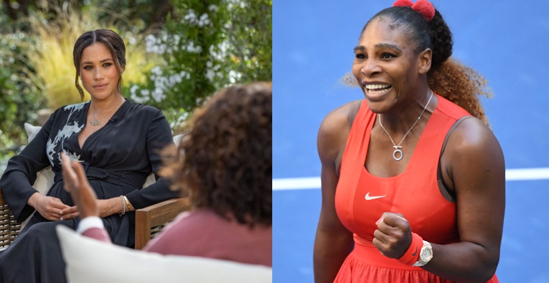 Serena Williams backs Meghan Markle, calls out media "sexism and racism"