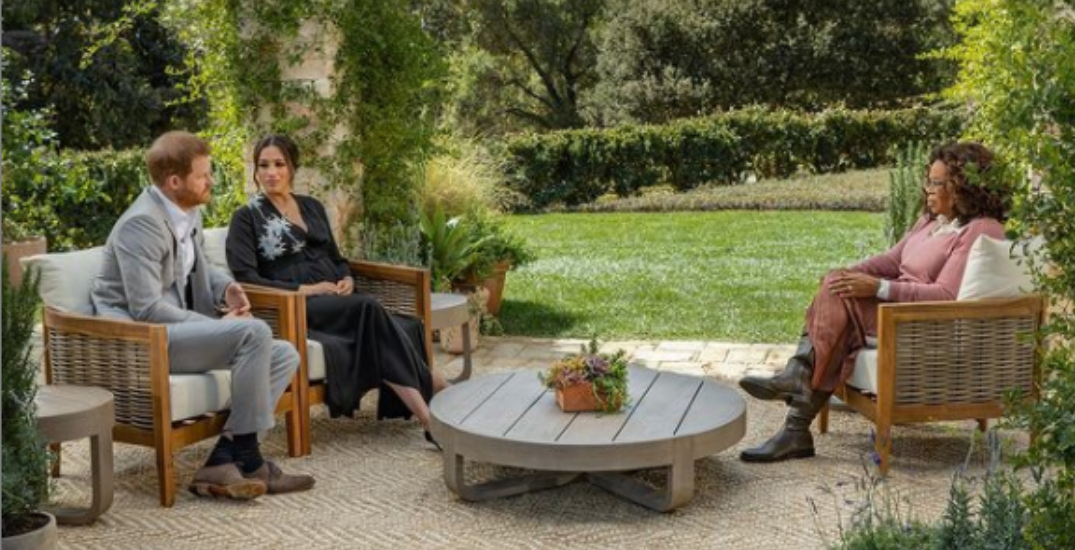 Oprah shares unaired clips from her interview with Harry and Meghan