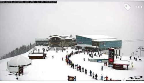 webcam snapshot from Whistler Blackcomb