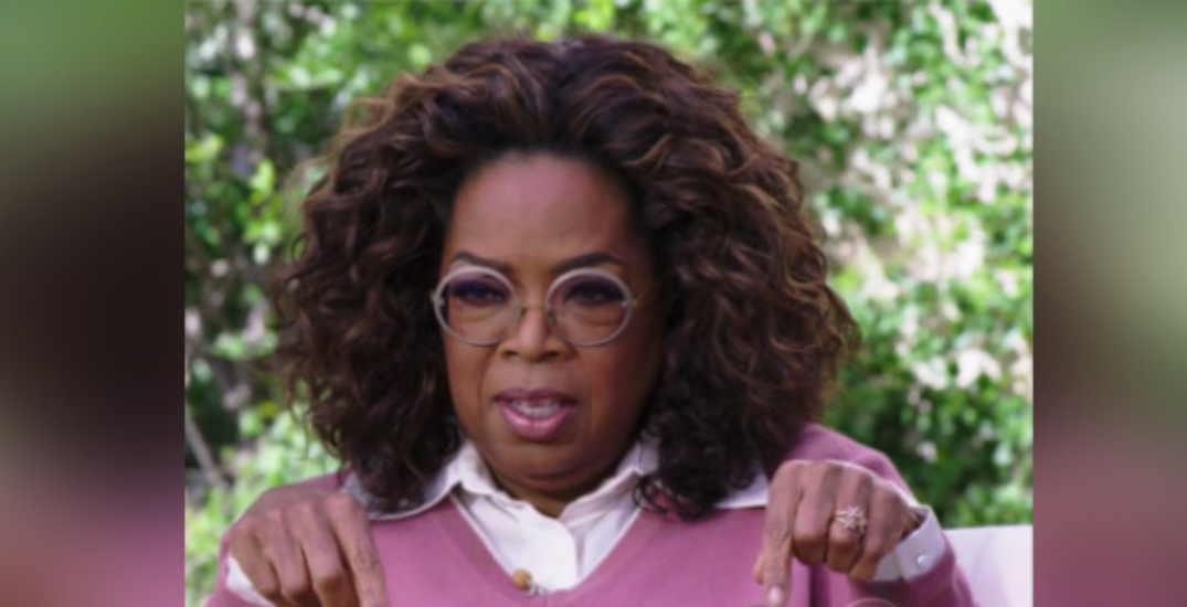 Oprah wore Canadian-made jewellery during Meghan Markle interview (PHOTOS)
