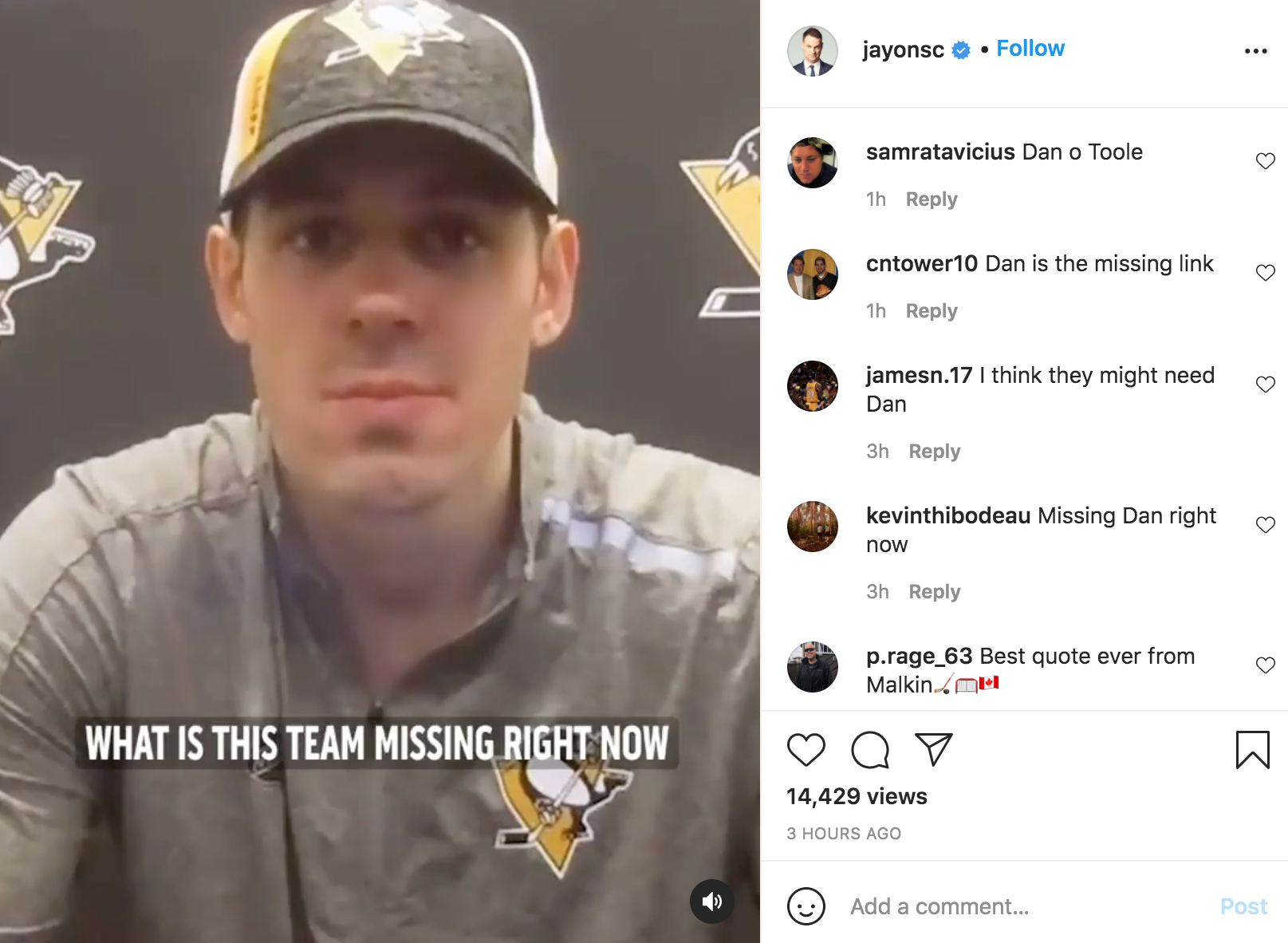 malkin - dan otoole