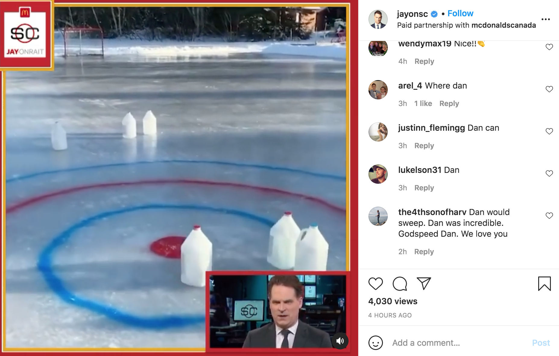 curling - dan otoole