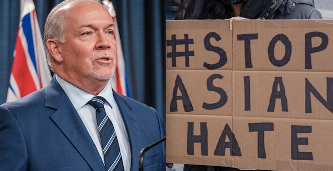 BC premier speaks out against hate crimes after six Asian women killed in US attack
