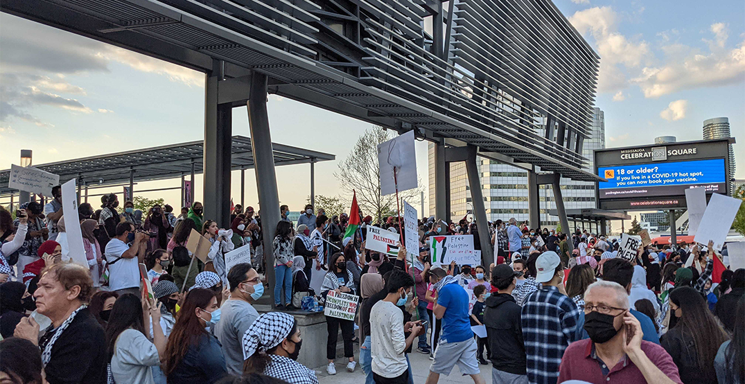 Palestine rally