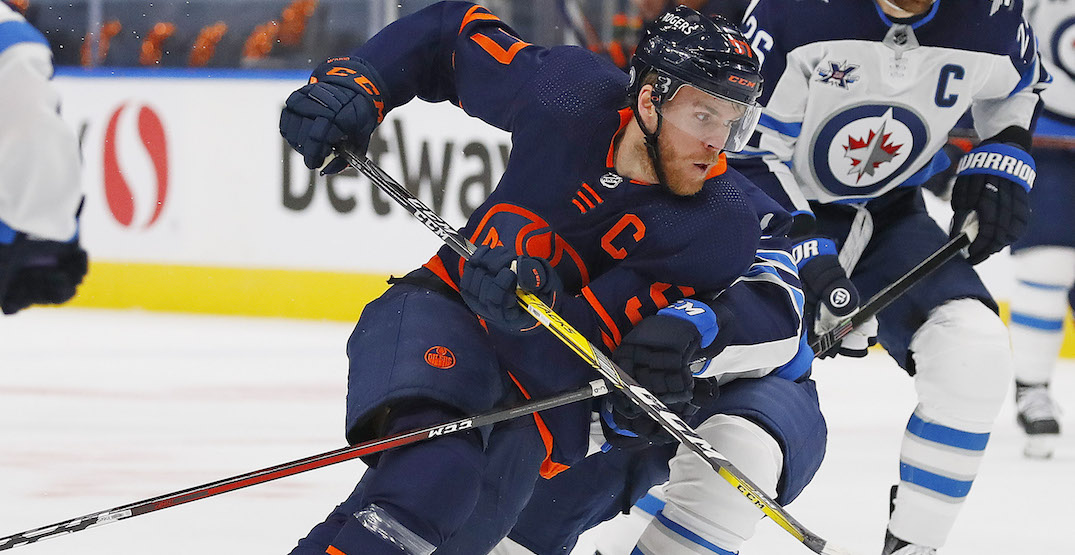 Jets stop Connor McDavid, upset Oilers in playoff opener