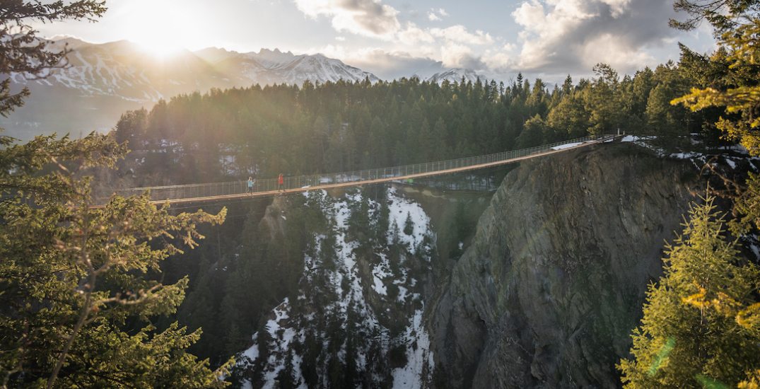 Canada's highest suspension bridges are opening in BC next week