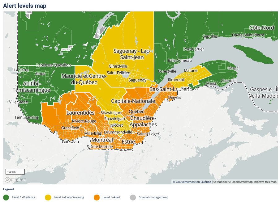 Montreal reopening