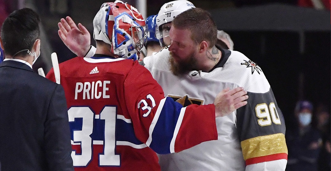 Vegas goalie Lehner congratulates Canadiens in classy message minutes after losing
