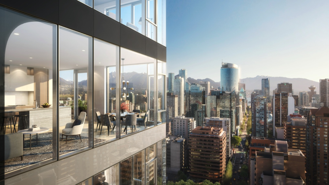 1261 Hornby Street Vancouver Two Burrard Place