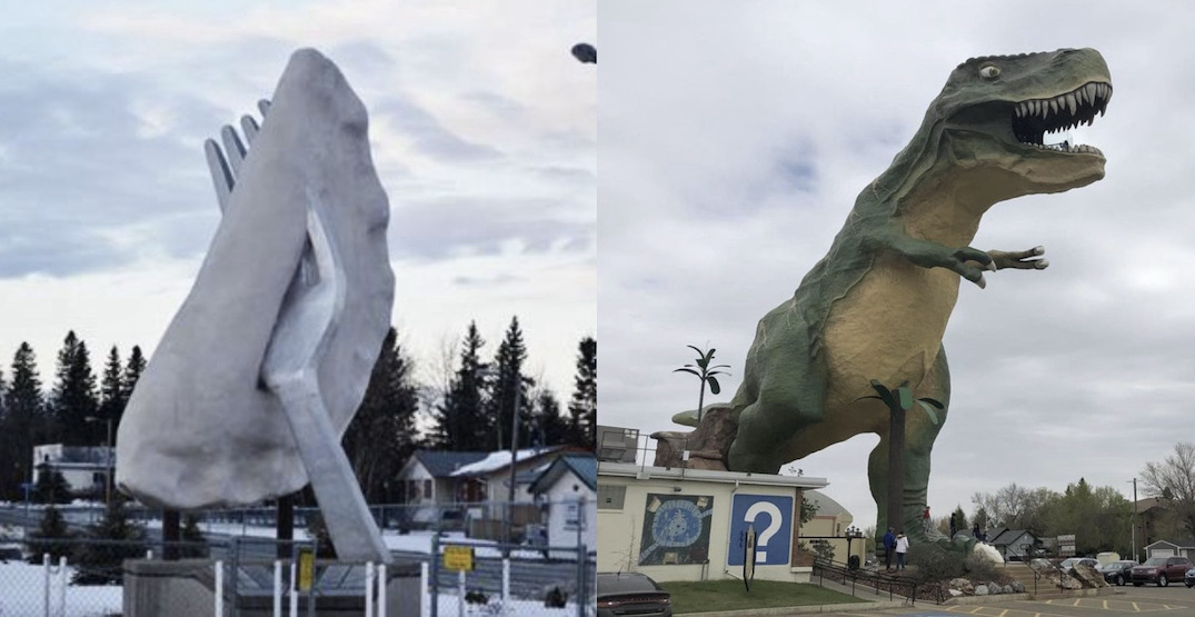 10 outrageous roadside attractions to check out in Alberta