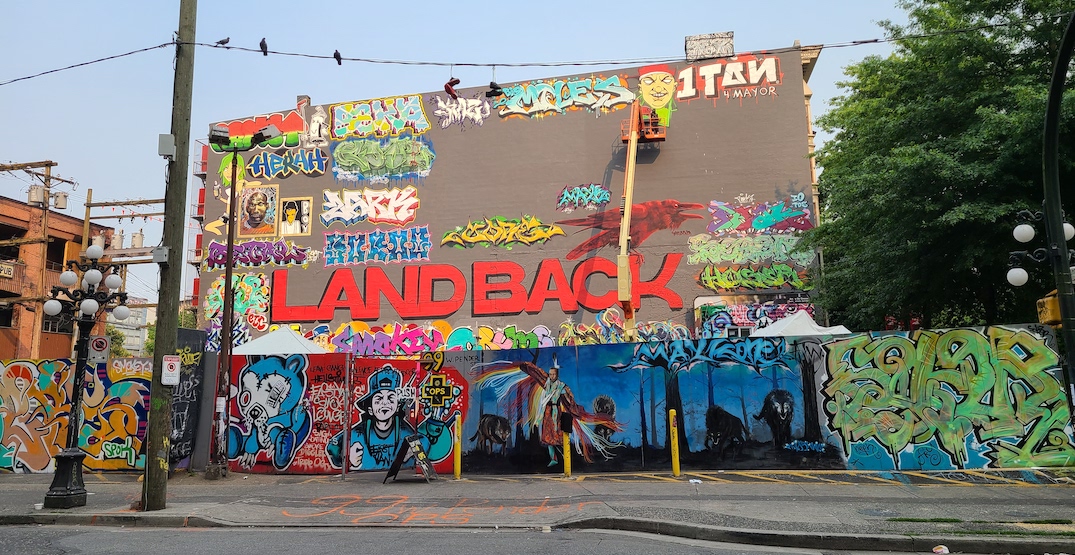 Six-storey wall next to Chinatown drug inhalation site now covered with graffiti