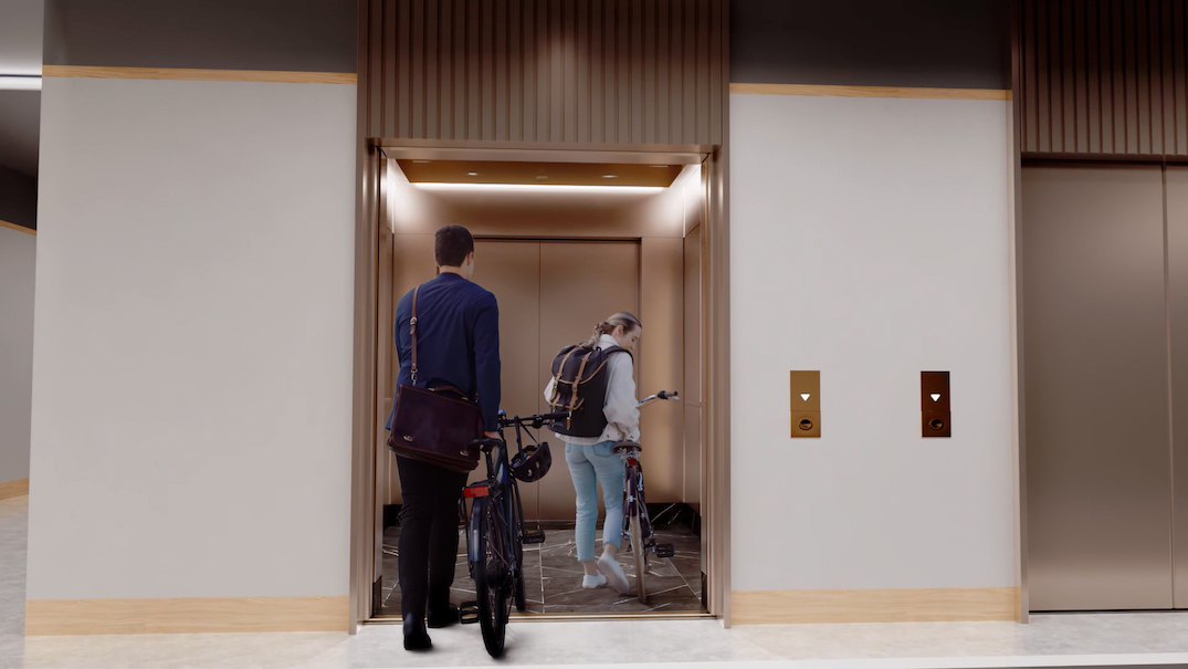 concord metrotown bike parkade