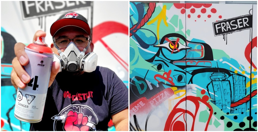 Daily Hive goes back to its roots with mural from Heiltsuk artist KC Hall