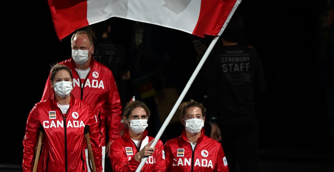 Small athlete contingent represents Canada at Paralympic Opening Ceremonies (PHOTOS)