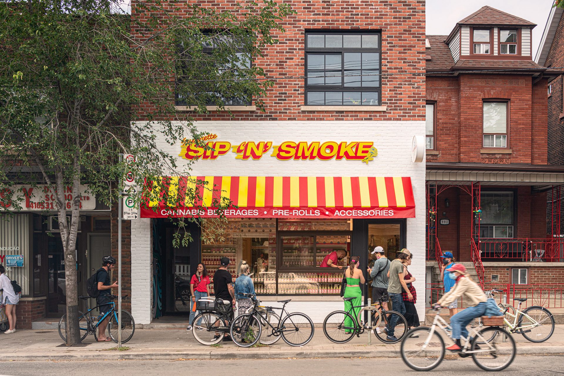 There's a "Munchie Phone" that connects to Toronto's favourite sandwich shop