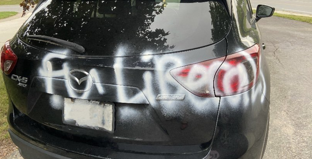 Ontario Liberal candidate's car vandalized in alleged intimidation attempt