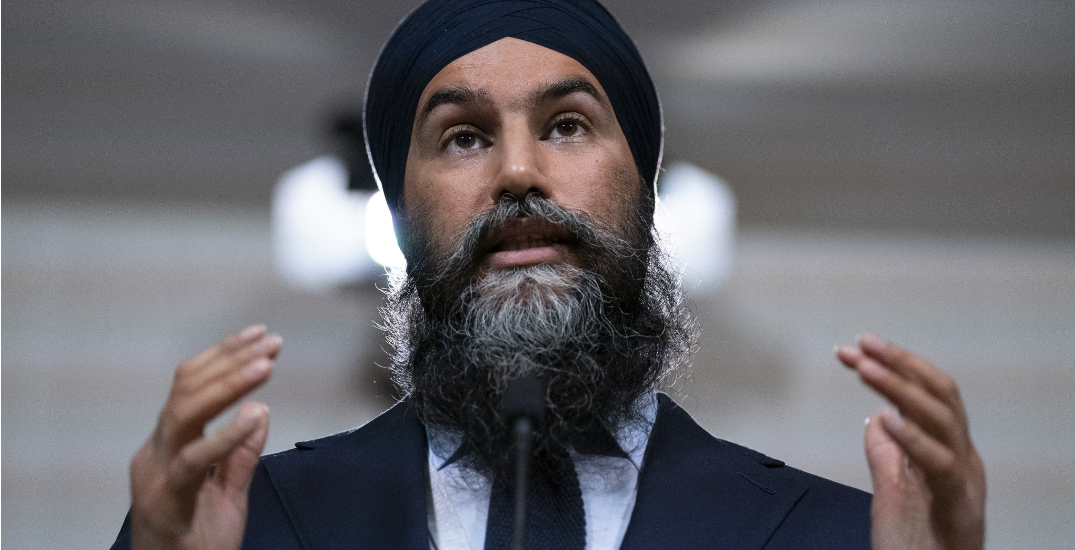 Jagmeet Singh promises to crack down on corporate loopholes, tax cheats
